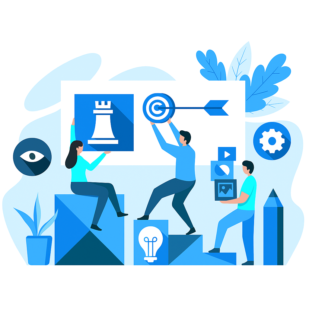 "Brand positioning framework diagram showing emotional benefits, rational benefits, and brand essence."